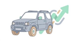 スバル クロストレックのリセールバリューのイメージ